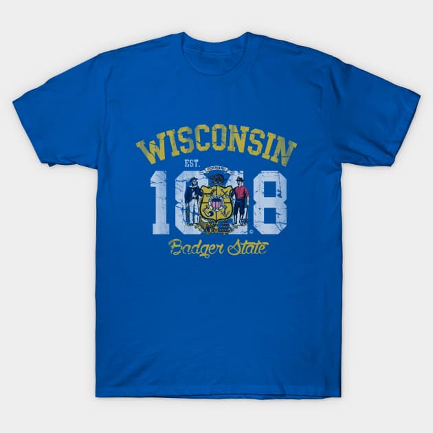 Vintage Wisconsin Badger State T-Shirt by E